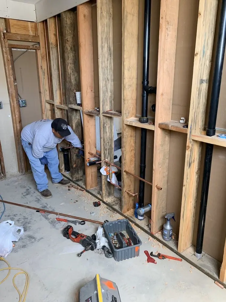 Commercial rough-in plumbing for Commercial Plumbing in Willow Park